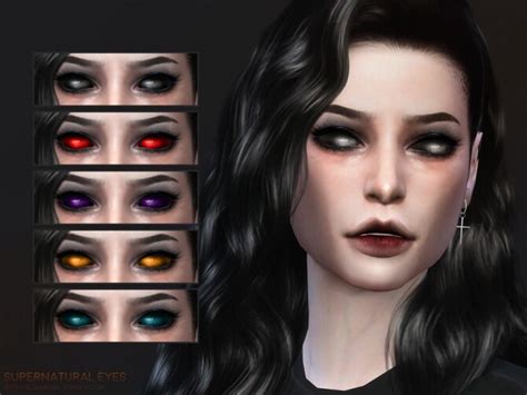 Supernatural Eyes Simblreen 2020 By Sugar Owl At Tsr Sims 4 Updates