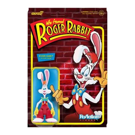 who framed roger rabbit w1 roger rabbit reaction figure