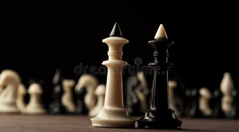 Two Chess Kings Stock Image Image Of Power Leader Business 28821137