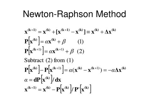 Newton Raphson Method Example Nonlinear Finite Elementsnewton