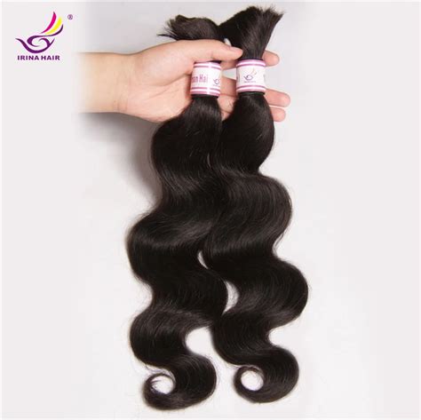 hot selling unprocessed 7a peruvian virgin hair body wave human braiding hair bulk 3pcs lot