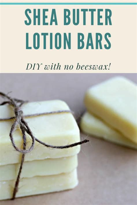 Shea Butter Lotion Bars ~ A Wholesome And Beautiful Life Shea Butter