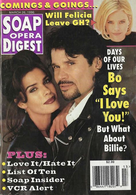 Classic Soap Opera Digest Covers Days Of Our Lives Soap Opera Life