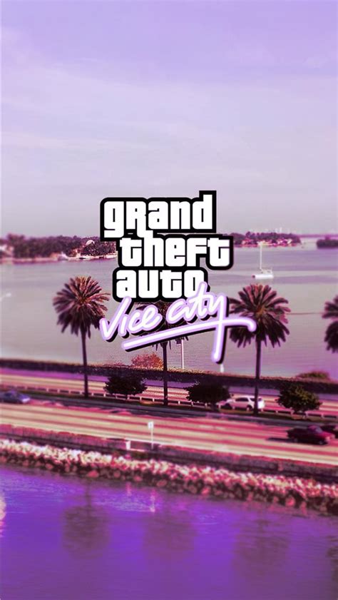Grand Theft Auto Vice City Iphone Wallpapers Free Download