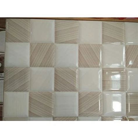 Wall Square Design Tiles 8 10 Mm Size 12 X 18 Inch At Rs 240box