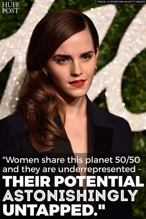 Emma Watson Takes On Gender Inequality With Heforshe Campaign Women