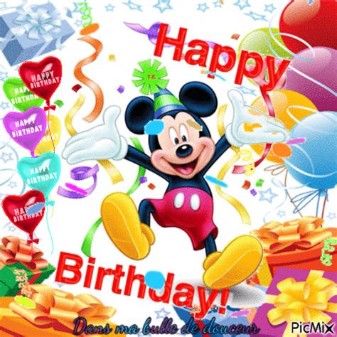Happy Birthday Wishes Animated Gif