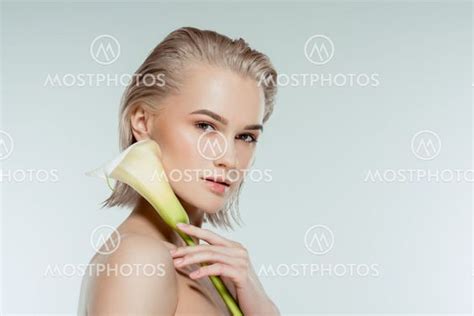 Beautiful Nude Blonde Girl By LightField Mostphotos