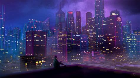 Top Imagen Anime Night City Background Thpthoanghoatham Edu Vn