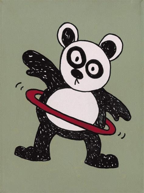Panda Print Art Photography Minnie Mouse Disney Characters