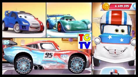 Disney Pixar Cars 4 Screen Race Lightning Mcqueen Cars Fast As