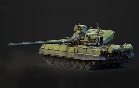 Wallpaper Ussr Main Battle Tank Alexander Yartsev Experienced Tank