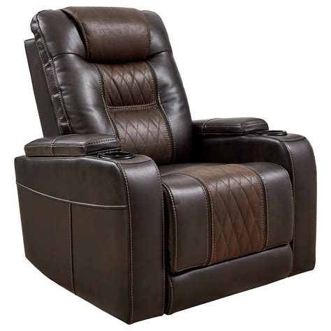 Ashley Signature Design Composer Power Recliner With Power Headrest And