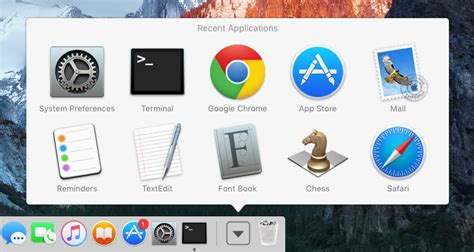 How To Add Recent Items Stack To Mac Os X Dock Stugon