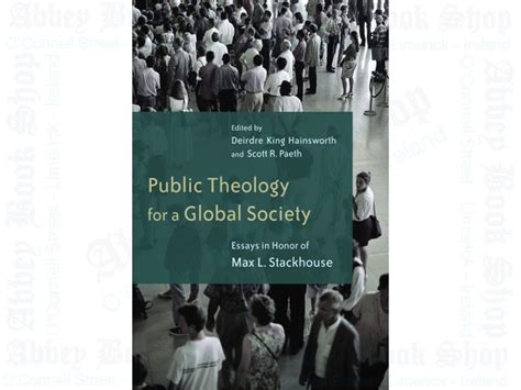 Public Theology For A Global Society Abbey Bookshop