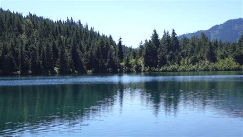 Tranquil Mountain Lake Scene With Stock Footage Video 100 Royalty Free 28875646 Shutterstock