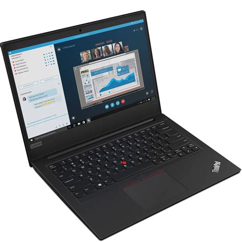 Lenovo Lenovo 14" ThinkPad E495 Laptop (Black) 20NE0000US B&H