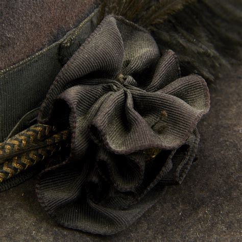 Original Us Civil War Union Officer Burnside Pattern Slouch Hat 2n