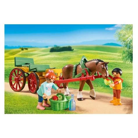 Playmobil Country Cal Che Avec Attelage Bebeboutik