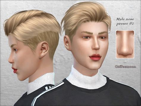Male Nose Preset 2 By Coffeemoon The Sims 4 Catalog