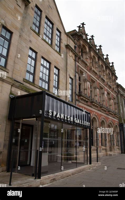 The Spanish Gallery In A Former Bank Building Bishop Auckland County