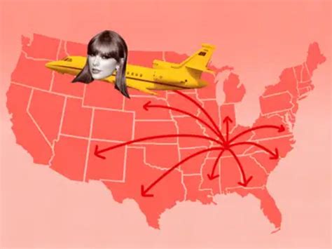 Taylor Swifts Private Jets Have Spent Over 166 Hours Crisscrossing The