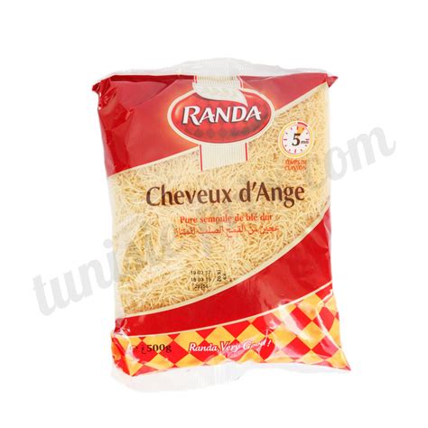Pâtes Cheveux d'ange Randa 500g | tunisie-prix.com