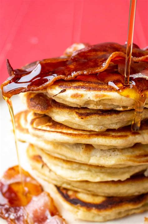 Simple Fluffy American Pancakes Beat The Budget
