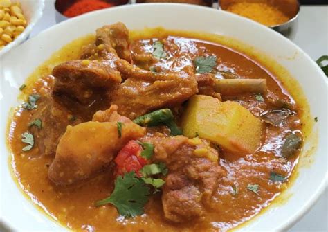 Hyderabadi Mutton Dal Gosht Recipemutton Dalcha Recipe By Food Trailer