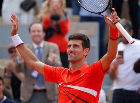 French Open 2019 Novak Djokovic Sets Up Roland Garros Rematch Against