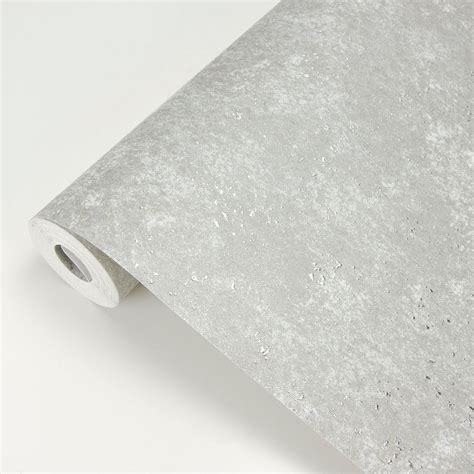 Drizzle Speckle Wallpaper In Light Grey From The Polished Collection B