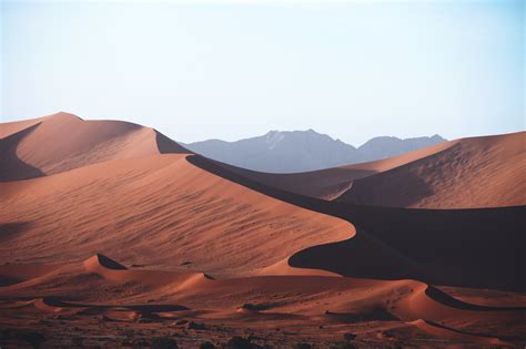Sand Dunes In Desert Royalty Free Stock Photo