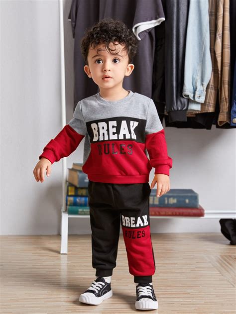 Multicolor Collar Long Sleeve Colorblock,Letter Embellished Slight