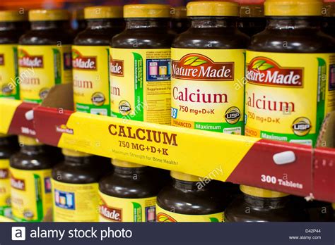 Maybe you would like to learn more about one of these? Calcium vitamins on display at a Costco Wholesale ...