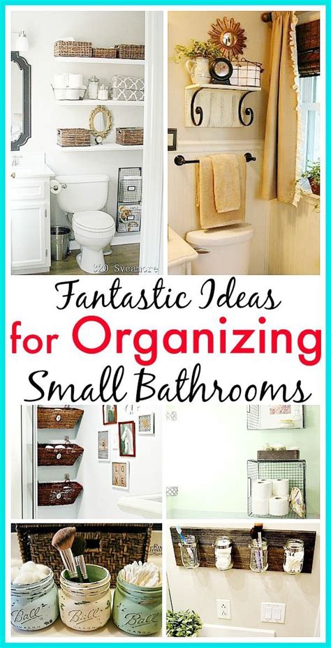 Fantastic Small Bathroom Organizing Ideas A Cultivated Nest Small Bathroom Organization