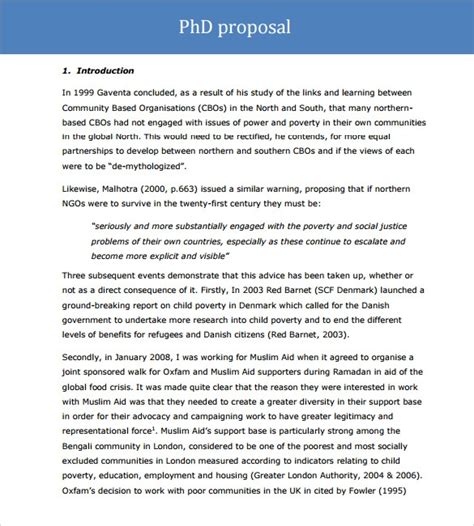 Phd Proposal Template Word Classles Democracy
