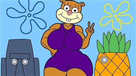Sandy Cheeks Mommy Giantess Muscle Growth Unaware Pov City Youtube