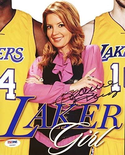 Lakers Jeanie Buss Signed X Photo Autographed Y Psa Dna