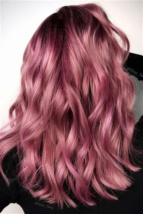 Gold Hair Colors Hair Color Rose Gold Ombre Hair Color Hair Color