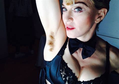We Should Celebrate Madonnas Hairy Armpit Selfie The