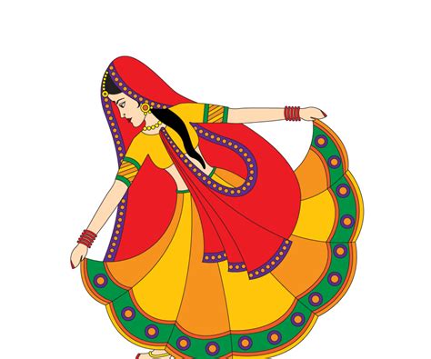 Indian Traditional Dance Clipart Png