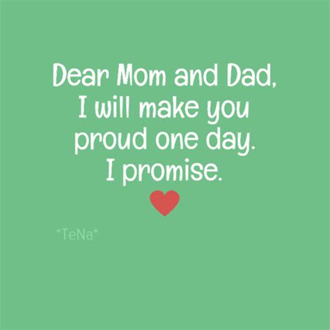 Dear Mom And Dad I Will Make You Proud Pictures Photos And Images