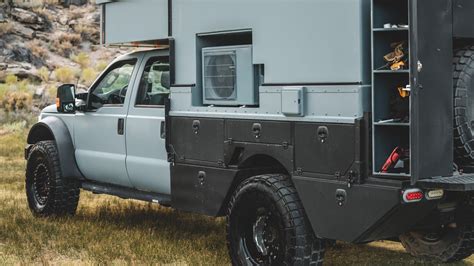 Live Off The Grid In This Fully Outfitted F 550 Super Duty Ford Trucks