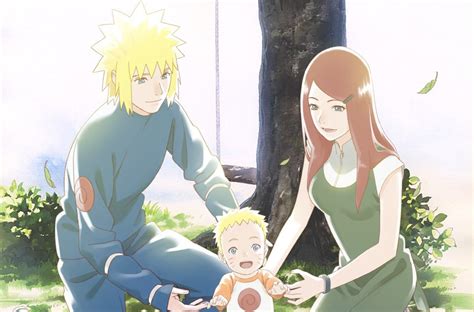 Minato And Kushina And Baby Naruto