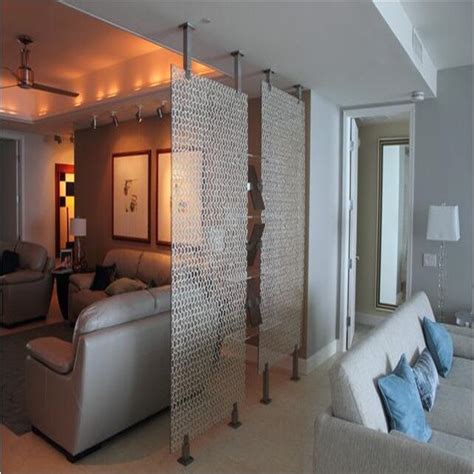 Instead, consider the beauty of bookshelves populated with your favorite volumes … there is a case to be made, if you will, for simply letting these stand on their own. Floor to Ceiling Tension Rod Room Divider | AdinaPorter