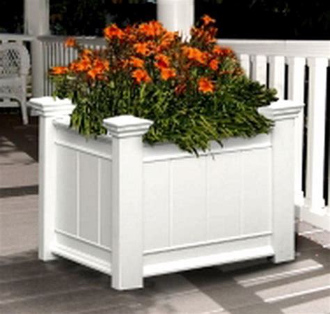 See more ideas about white planters, planters, white planter boxes. New Big Large White Planter Box Weather Resistant Vinyl ...