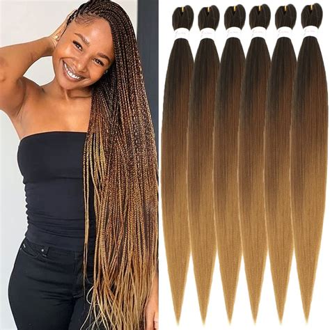 Buy Wigenius Long Pre Stretched Braiding Hair Ombre 30 Inch Easy Braid