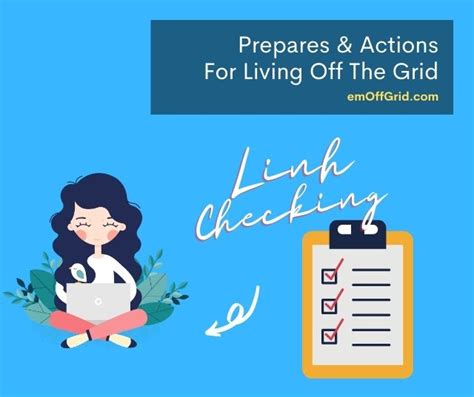 Checklist For Living Off The Grid Prepare And Action