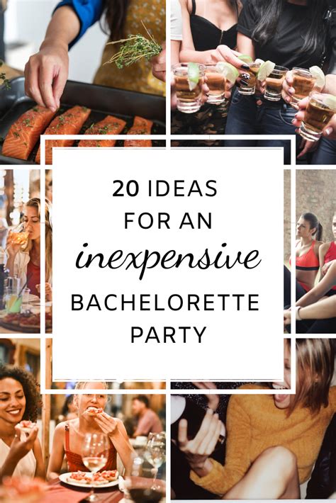 Inexpensive Bachelorette Party Ideas Here Is A List Of 20 Inexpensive And  Inexpensive