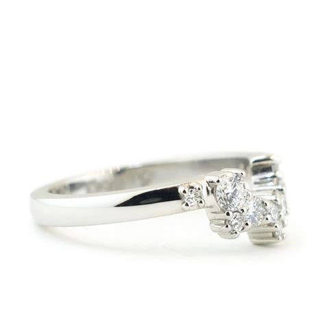 Diamond Tiara Wedding Band Custom Engagement Rings